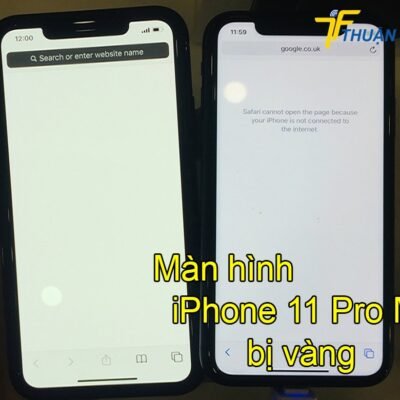 Màn hình iPhone 11 Pro Max bị hỏng