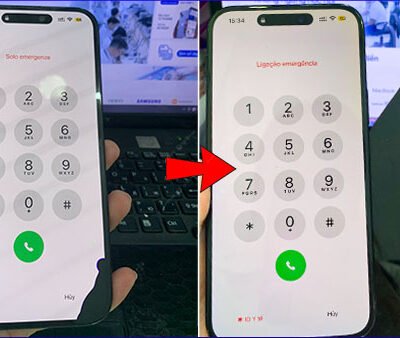 Điện thoại iPhone 16 Pro Max đã thay màn hình xong.